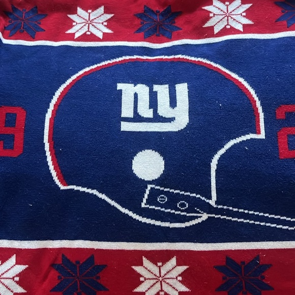 New York Giants Tacky Christmas Sweater - Size M - Picture 6 of 10